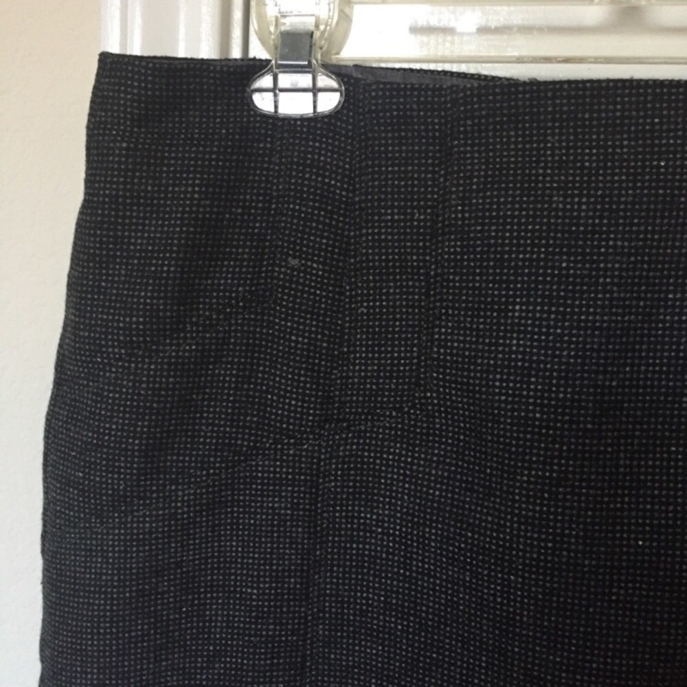 Dalia Collection Tweed Pencil Skirt Black 10 - Picture 3 of 6